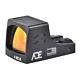 Ade Rd3-030 Apollo Solar Powered Red Dot Sight For Ruger Max-9, Masada Slim Pisto