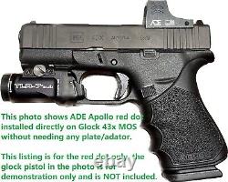 ADE RD3-030 APOLLO Solar Red Dot For pistol optic cut with Shield RMSc footprint