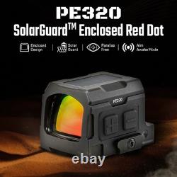 AIMWIN PE320 Enclosed Red Dot Sight with SolarGuard 3 MOA Dot & 36 MOA Circle