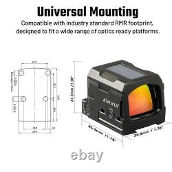 AIMWIN PE320 Enclosed Red Dot Sight with SolarGuard 3 MOA Dot & 36 MOA Circle