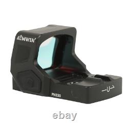 AIMWIN PN330 Red Dot Sight 2 MOA Dot 32 MOA Circle Multi-Reticle Reflex Sight