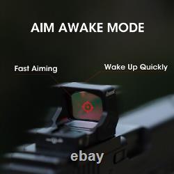 AIMWIN PN330 Red Dot Sight 2 MOA Dot 32 MOA Circle Multi-Reticle Reflex Sight