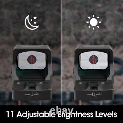 AIMWIN PN330 Red Dot Sight 2 MOA Dot 32 MOA Circle Multi-Reticle Reflex Sight