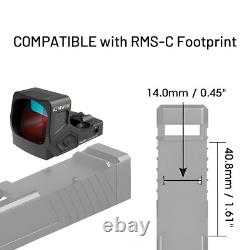 AIMWIN PN330 Red Dot Sight 2 MOA Dot 32 MOA Circle Multi-Reticle Reflex Sight