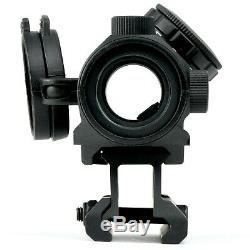 AT3 Tactical 4x Magnified Red Dot Kit RD-50 Red Dot Sight with 4xRDM Magnifier