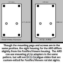 AT3 Tactical ARO Micro Red Dot Sight 3 MOA Reticle Fastfire/Venom Compatible