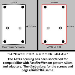 AT3 Tactical ARO Pistol Red Dot Sight Docter Mounting Pattern