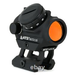 AT3 Tactical Magnified Red Dot Kit RD-50 Red Dot Sight with 4xRDM 4x Magnifier