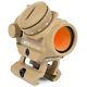 At3 Tactical Rd-50 Pro Red Dot Reflex Sight With Picatinny Riser Mount