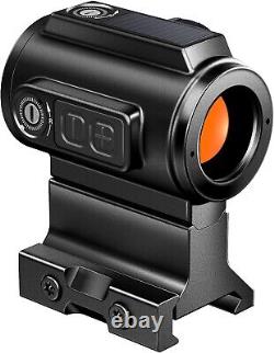 AZV 3MOA Compact Red Dot Optics Shake-Awake Solar Failsafe Aluminum Sight