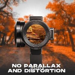 AZV 3MOA Compact Red Dot Optics Shake-Awake Solar Failsafe Aluminum Sight