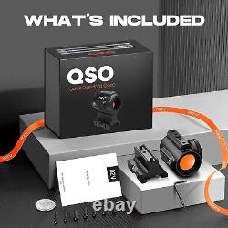 AZV 3MOA Compact Red Dot Optics Shake-Awake Solar Failsafe Aluminum Sight