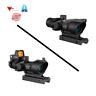 Acog 4x32 Red Fiber Source Real Fiber Scope With/without Rmr Micro Red Dot Sight