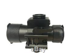 Ade Advanced Optics Compact Reflex Red Dot Sight with Laser + Built in QD Mount