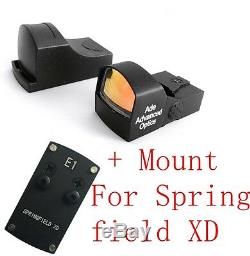 Ade Advanced Optics RD3-009 MINI Red Dot Reflex Sight Pistol for Springfield XD