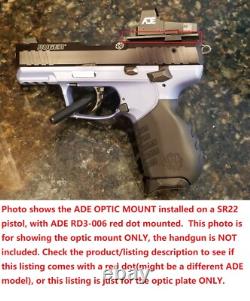 Ade Advanced Optics RD3-015 RED Dot Reflex red Sight Pistol +mount Ruger SR22