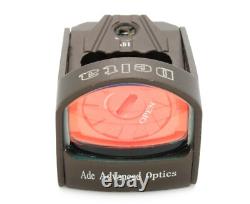 Ade Delta FDE Mini Red Dot Sight for Handguns with Hex Dragonfly Footprint