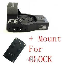 Ade RD3-015 Zantitium RED Dot Reflex Sight for GLOCK 17 19 20 22 26 ect pistols