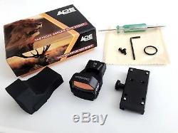 Ade RD3-015 Zantitium RED Dot Sight for SW Smith Wesson M&P SD40VE SD40 SD9VE