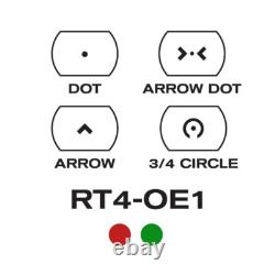 Aim Sports Reflex Red Dot Sight 1X34mm Operator Edition Red/Green Illumination