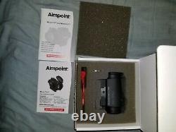 Aimpoint 200170 Micro T-2 Red Dot Sight Black with picatinny rail. New
