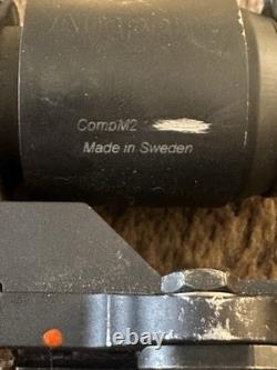 Aimpoint Comp M2 Red Dot Rifle Scope & LaRue Tactical M68 Scope Mount