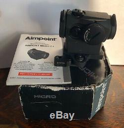 Aimpoint MICRO T-1 2MOA Red Dot Sight 200055 LaRue 1/3 Co-Witness QD Mount LT660