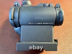 Aimpoint T-2 Red Dot Sight With Larue Lower 1/3 QD Mount
