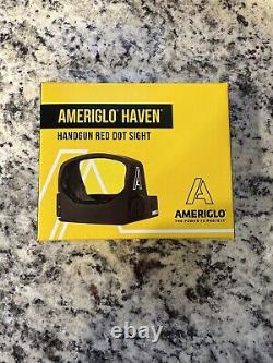 AmeriGlo HVN01 Haven Handgun Red Dot Sight Black