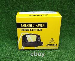 AmeriGlo Haven Handgun Red Dot Reflex Sight 3.5 MOA Adjustable LED Black HVN01