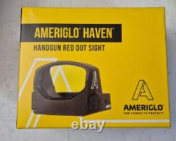 Ameriglo Haven Red Dot Sight 5.0 MOA Adjustable LED- HVN02 Brand New In Box