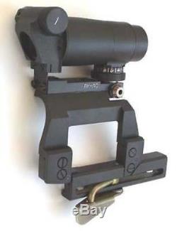 BELOMO Russian PK-AS V RED / BLACK DOT DUAL Rifle Scope SIDE MOUNT SIGHT