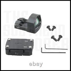 BEST SHAKE AWAKE MICRO RED DOT SIGHT FOR GLOCK 43X MOS 48 MOS RMSc FOOTPRINT
