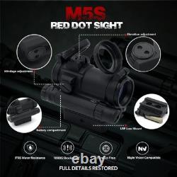 Best Clone M5s Red Dot Sight with LRP QD Mount NV Hold on 5.56 EvolutionGear Maded