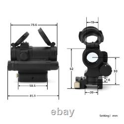 Best Clone M5s Red Dot Sight with LRP QD Mount NV Hold on 5.56 EvolutionGear Maded
