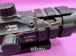 Burris AR-132 Tactical Red Dot Sight with 4 MOA Red or Green Dot