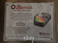 Burris FastFire 3 Red Dot Sight