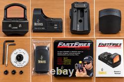 Burris FastFire II Red Dot Reflex Sight 4 MOA Open Box Unused Complete
