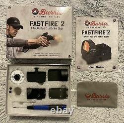 Burris Fastfire 2 Reflex Red Dot Sight 4 MOA with Picatinny Mount 300232
