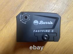 Burris Fastfire E 1x 3.5 MOA Red Dot Reflex Sight, Black, 300266 Blemished