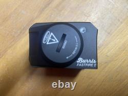 Burris Fastfire E 1x 3.5 MOA Red Dot Reflex Sight, Black, 300266 Blemished