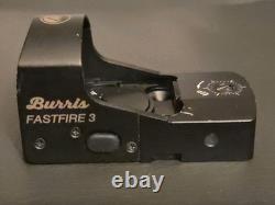 Burris Fastfire III Red Dot Reflex 3 MOA Sight, Picatinny Mount (Black) #300234