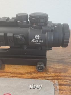 Burris Original AR-536 Prism Sight 5X Illuminated Black Red Green Reticle 300210