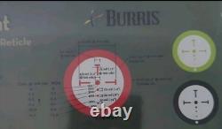 Burris Original AR-536 Prism Sight 5X Illuminated Black Red Green Reticle 300210