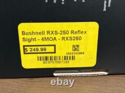 Bushnell RXS250 Reflex Sight RXS-250 4 MOA Red Dot