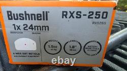 Bushnell RXS-250 Reflex Red Dot Sight 4 MOA DeltaPoint Pro Footprint NEW