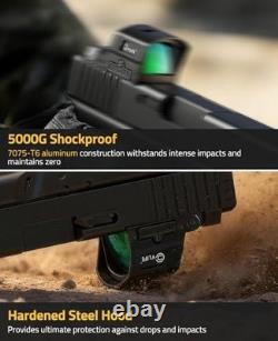 CVLIFE Bear Might Solar Green Dot, 5000g shock rating, IPX7, 3 moa, 7075-T6