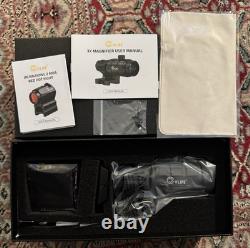 CVLIFE JackalHowl Red Dot Sight & 3X Magnifier Combo Set 2 MOA Motion Awake NEW