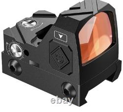 CVLIFE Red Dot Sight, 2 MOA Shake Awake Optic SFast Target Acquisition Tactical