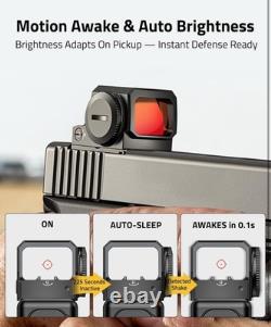 CVLIFE WildHawk Enclosed Auto-Brightness Red Dot Sight for RMS